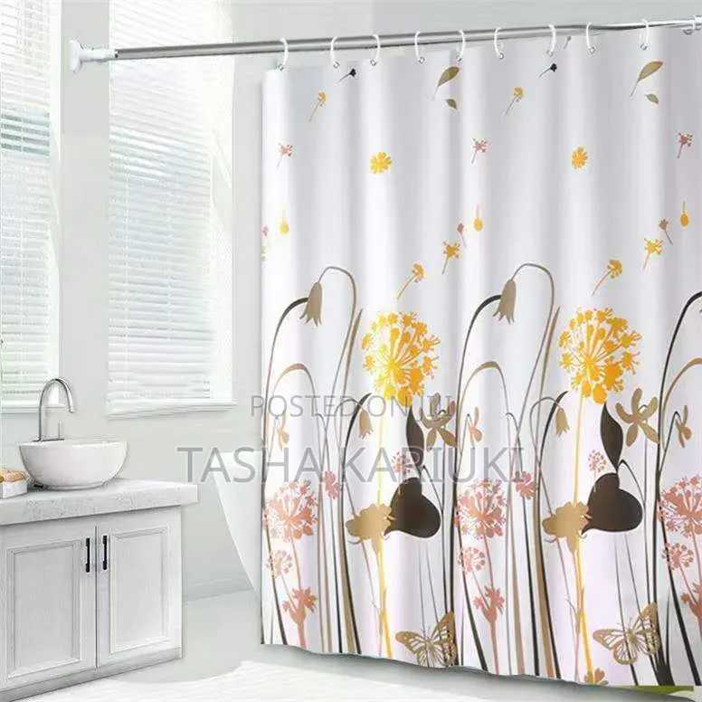 *Shower Curtain* Material;EVA (Pvc Water Proof) Size 180*200cms