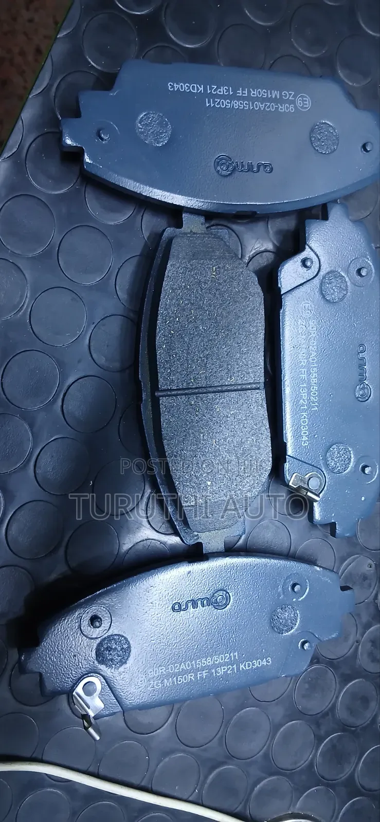 Front Asimco Brakepads Kd3043 Mazda Cx-3