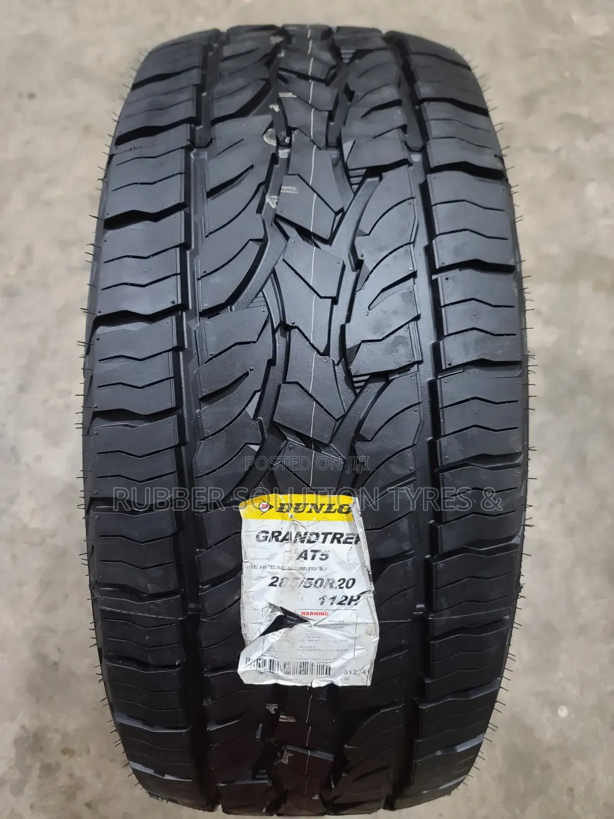 285 /50 R20 Dunlop Tyres 112h Grandtrek a/T5 All-Terrain