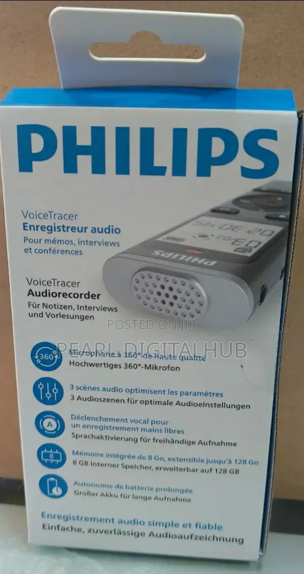 DVT1170 Philips Audio Recorder /Voice Tracer