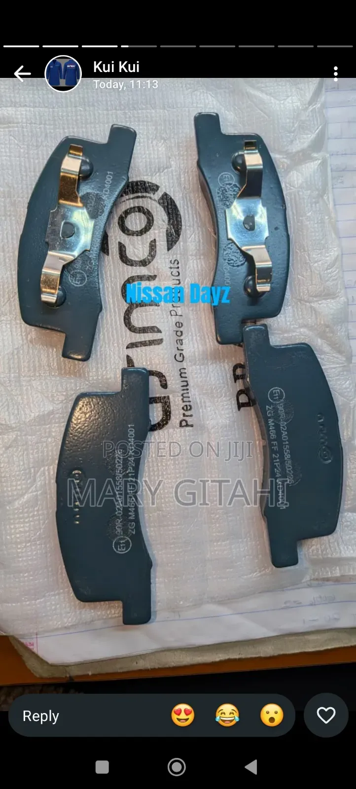 Asimco Brake Pads Nissan Dayz