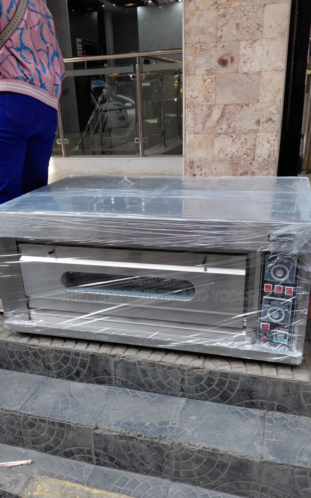 One Deck Two Tray Electric Food Oven