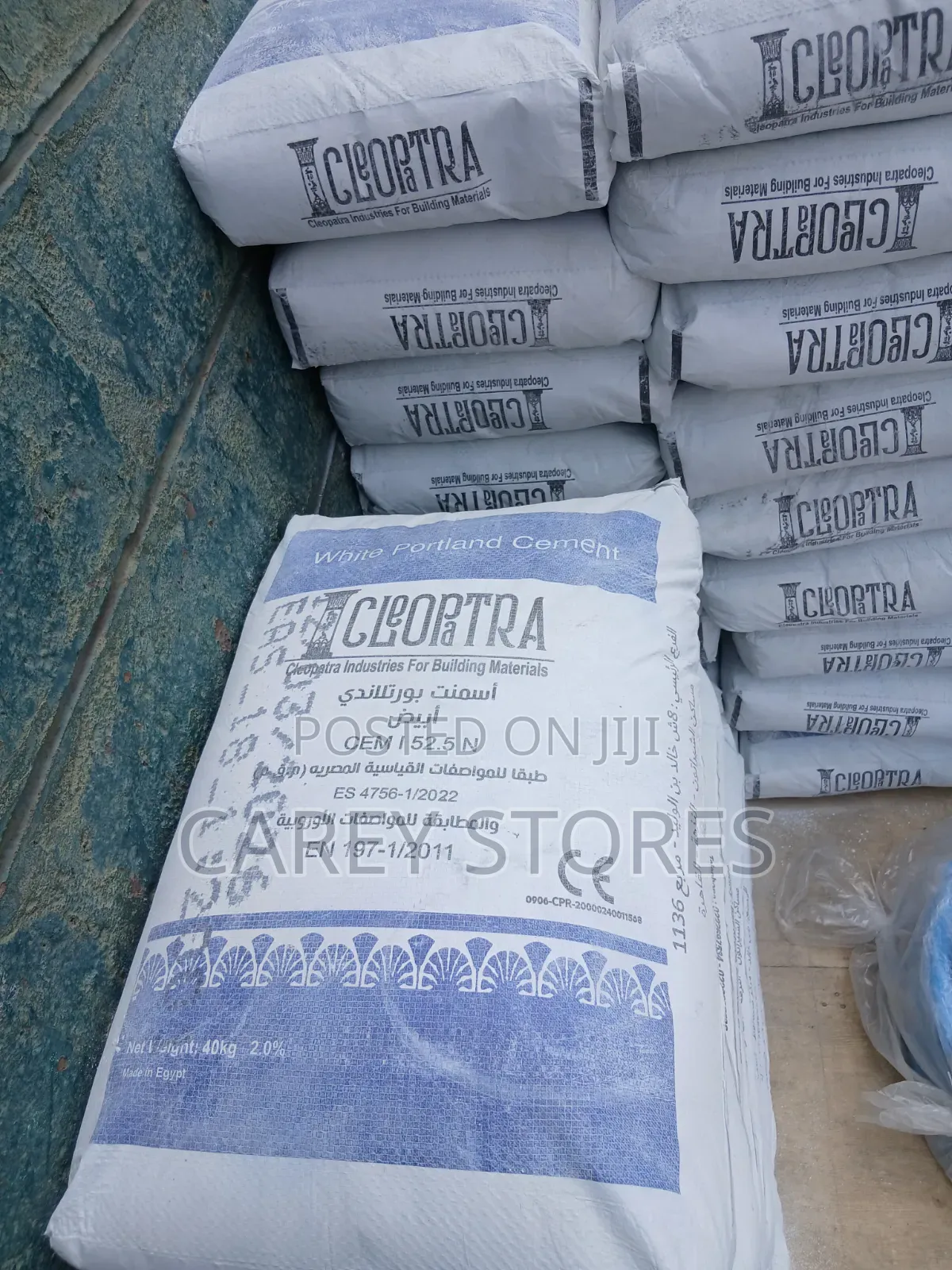 White Cement 40kg Bag