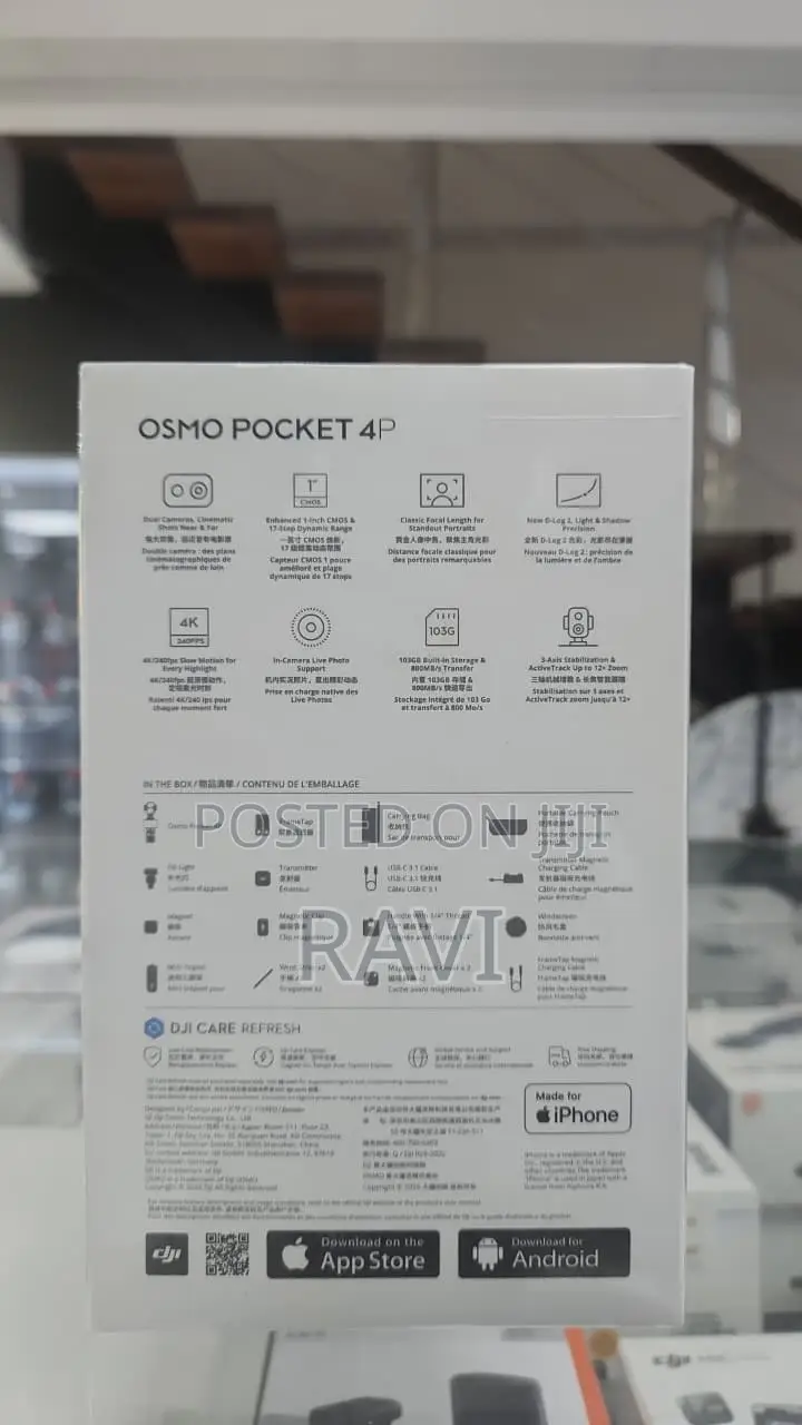 Dji Osmo Pocket 4p Vlog Combo