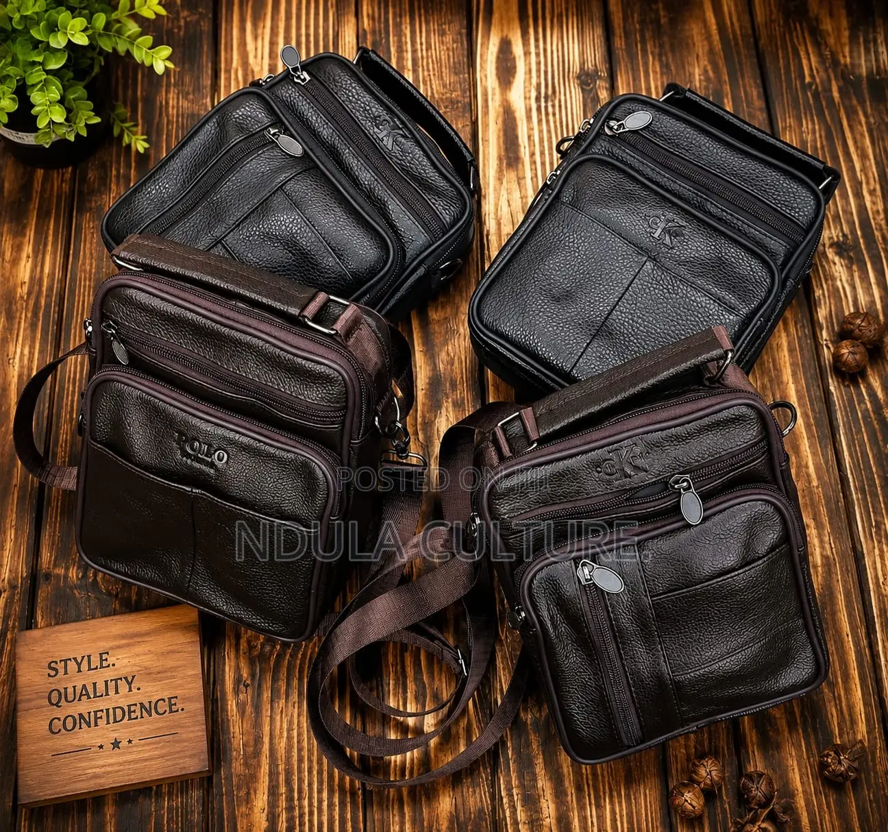 Leather Slim Bags SMLL 2000/=mdm2500/=lrg3500/=