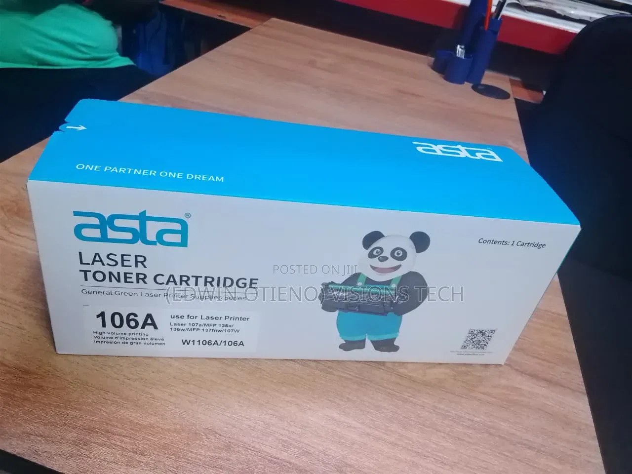 Asta W1106A Black Toner