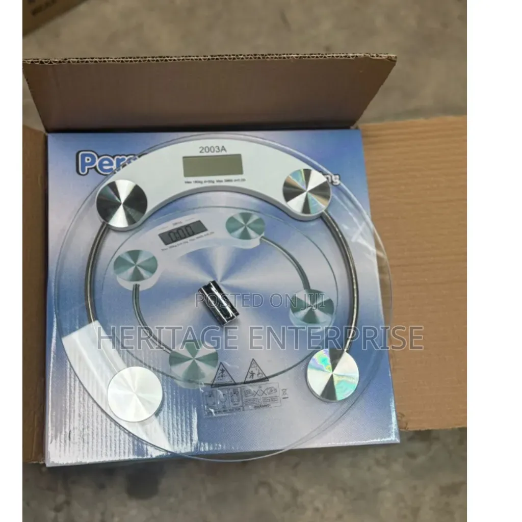 Glass Bathroom Scale