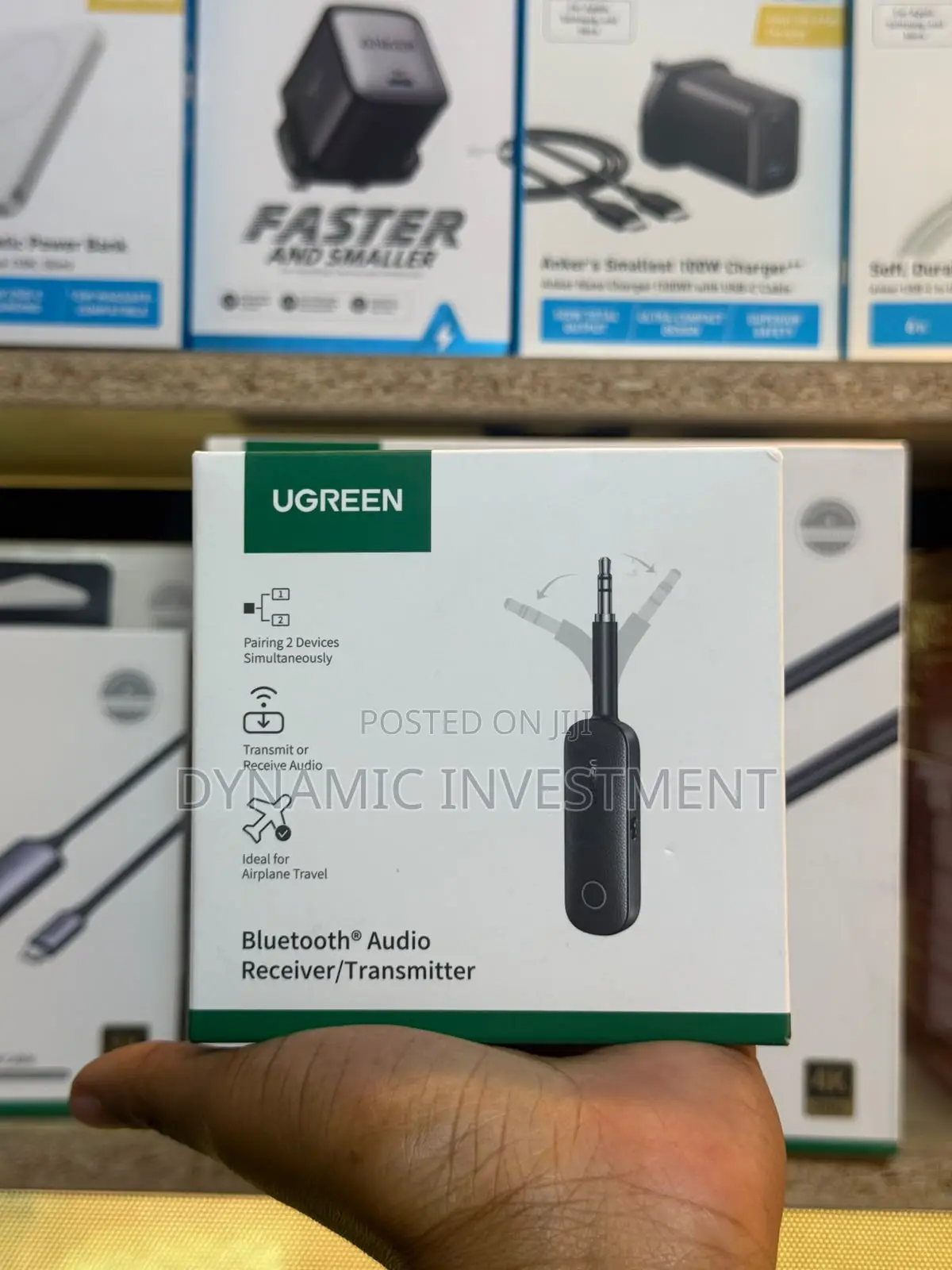 UGREEN 2-in-1 Bluetooth Audio Receiver and Transmitter – CM403