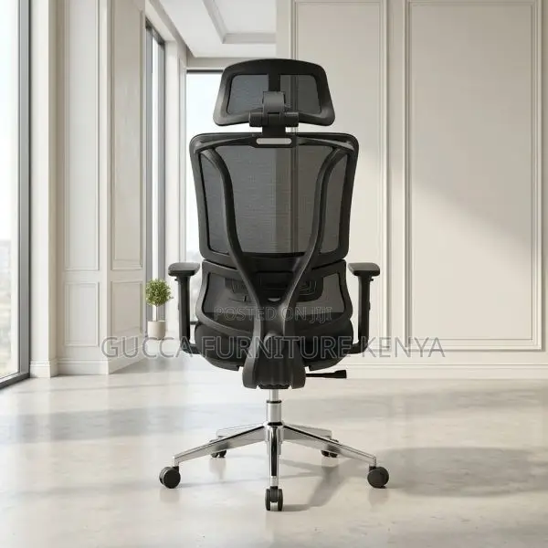 Orthopedic High Back Boss Desk Seat.