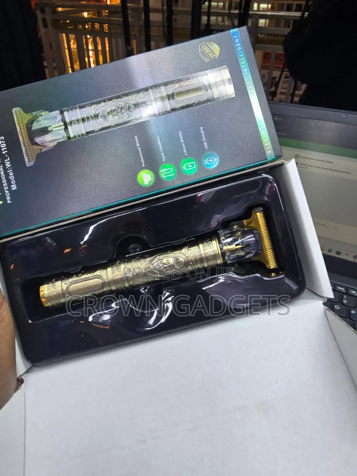 WERHL USB Rechargeable Professional Barber Hair Trimmer