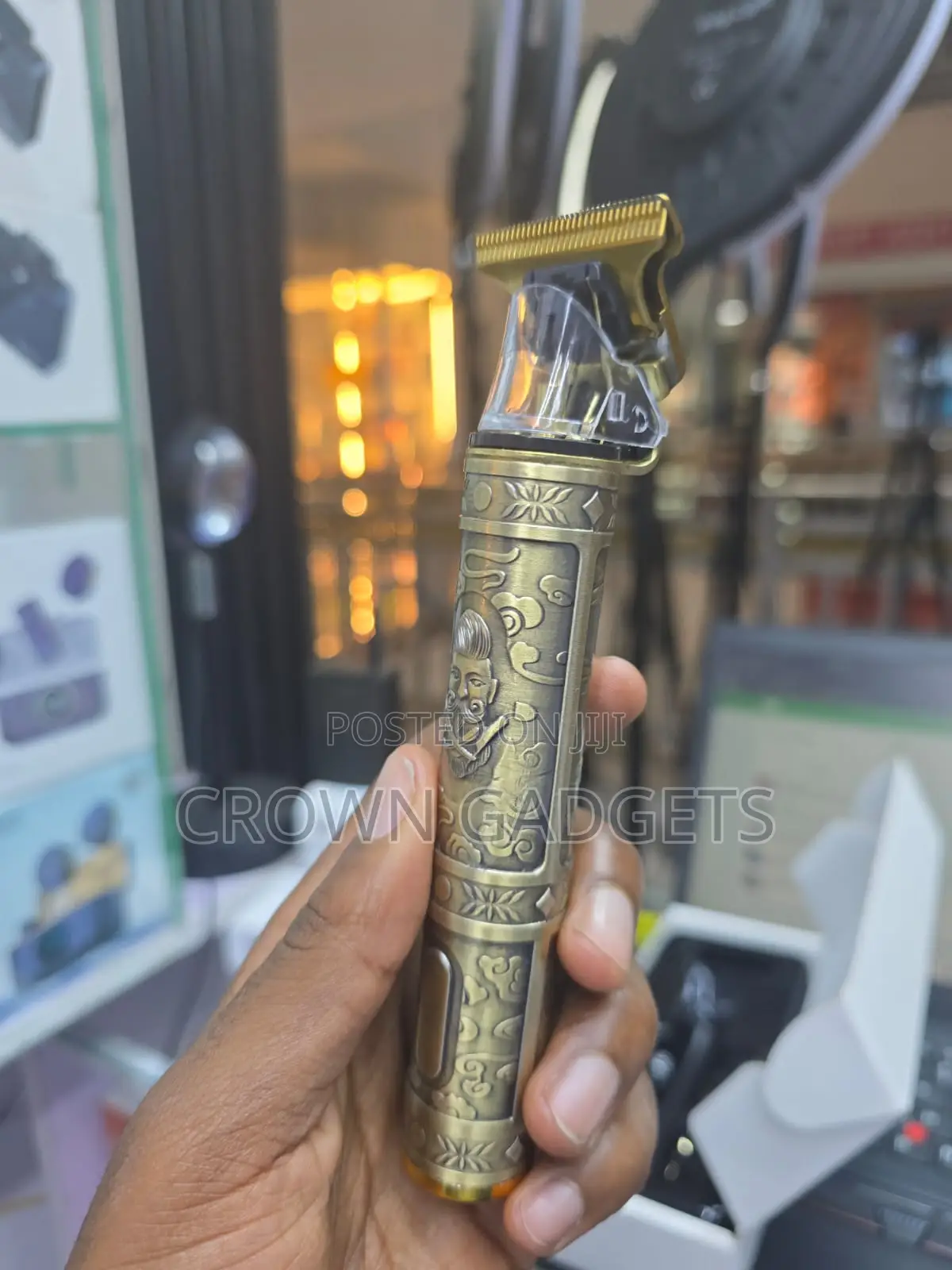 WERHL WL-11073 Gold Cordless Hair Trimmer for Barbers