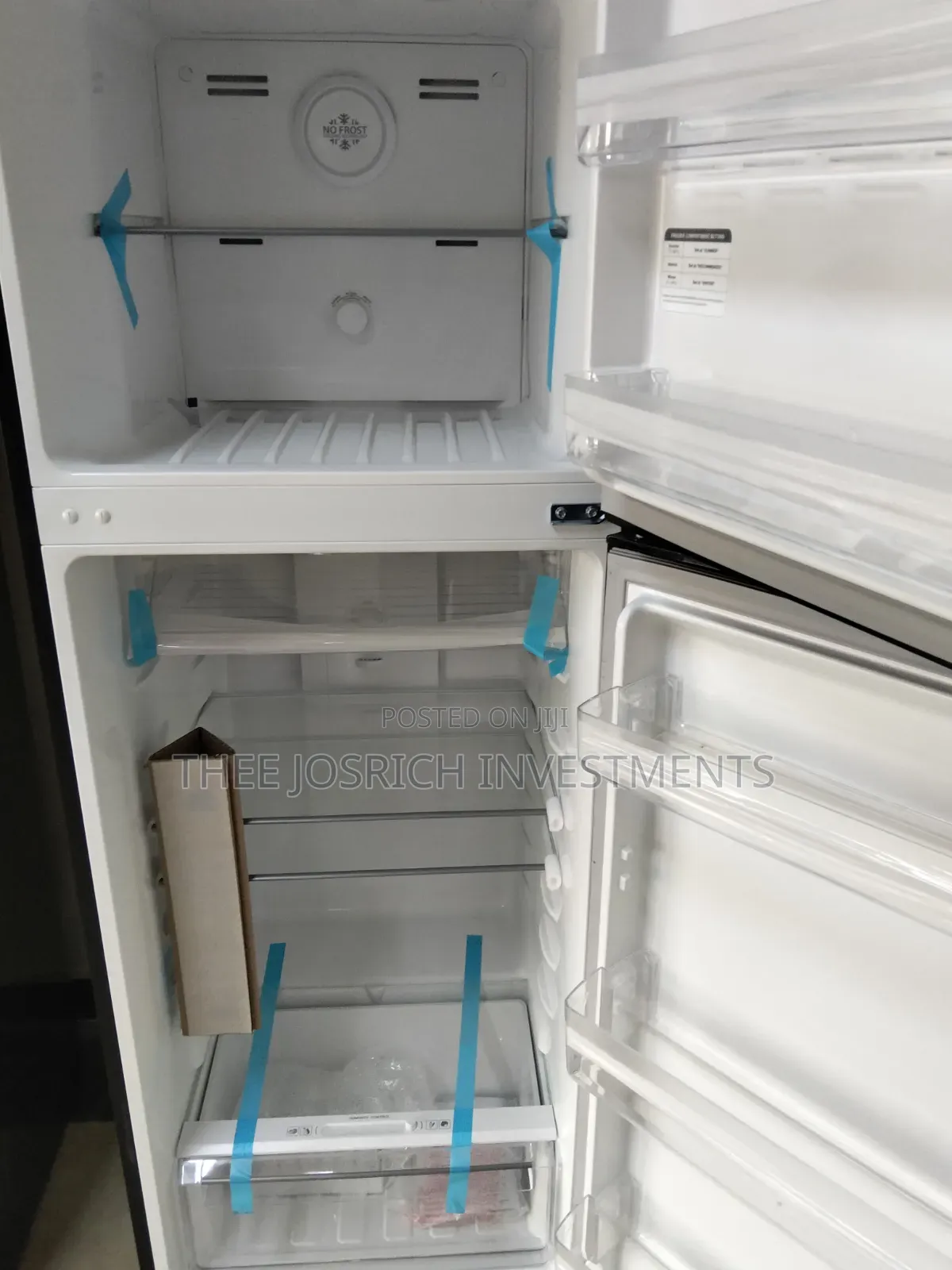 Von 334 Litres Double Door Refrigerator