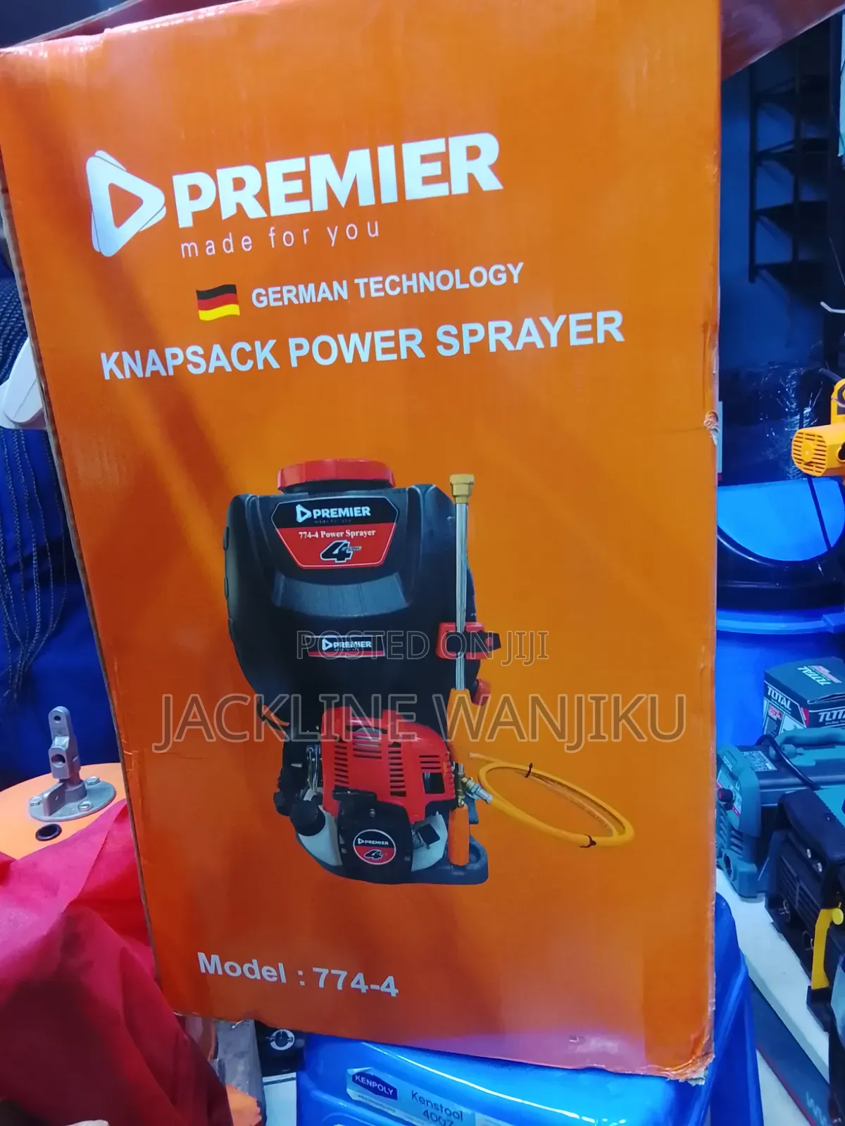High Quality Premier 25L Petrol Power Knapsack Power Sprayer 36cc