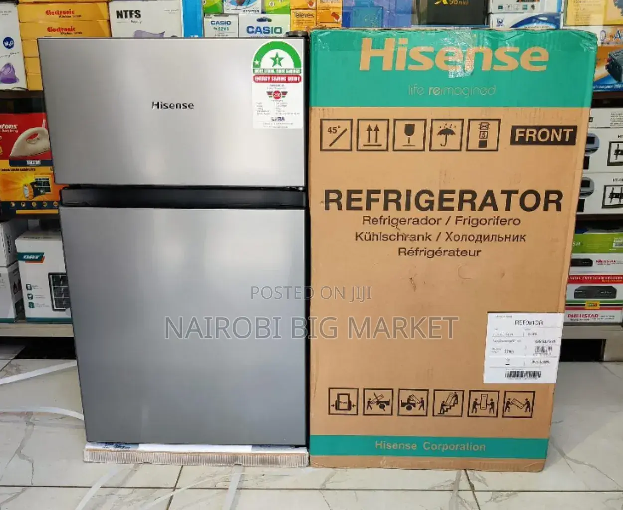 Hisense 91 L Double Door Fridge *Star