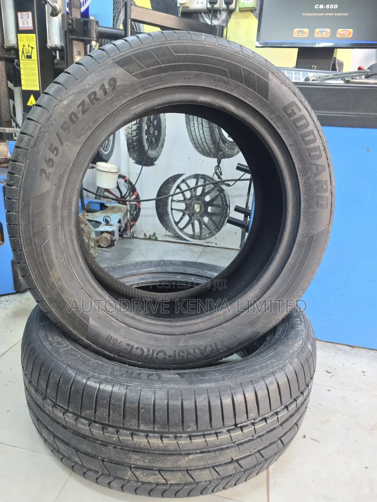 265/50r19 Goddard Transforce Tire