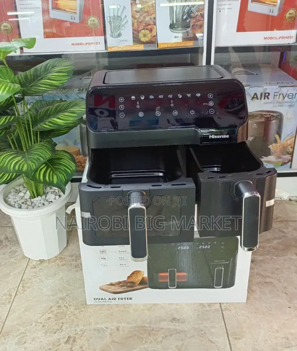 6.3 Litres Hisense Single Basket Air Fryers