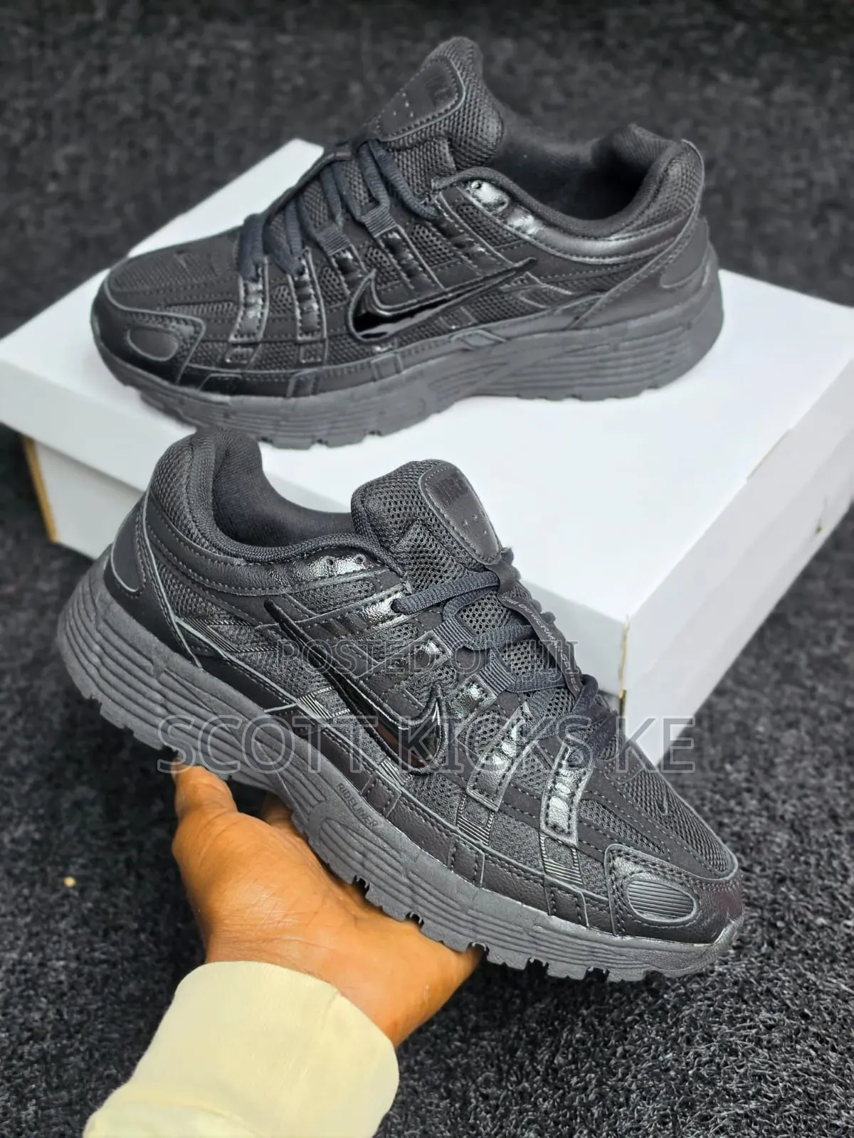 Nike P-6000 "Triple Black"
