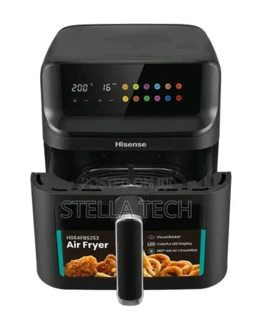 6.3 Litres Hisense Single Basket Air Fryers