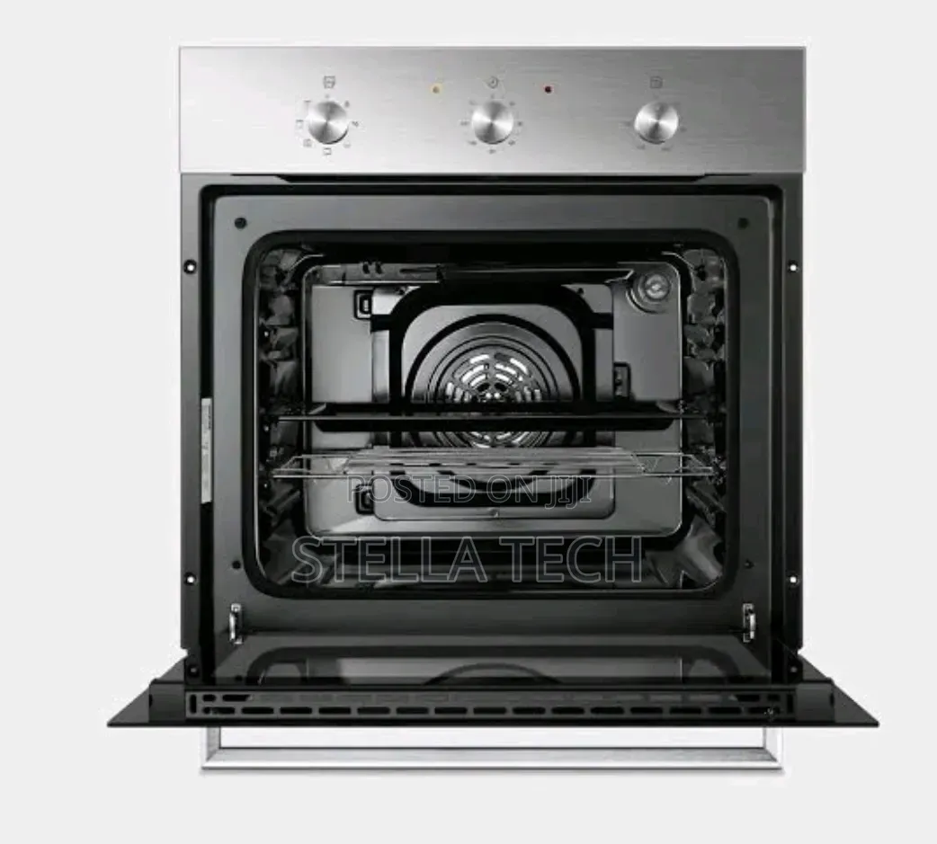 60cm Silver Hisense Oven HB060201 Width Hisense Inbuilt Oven