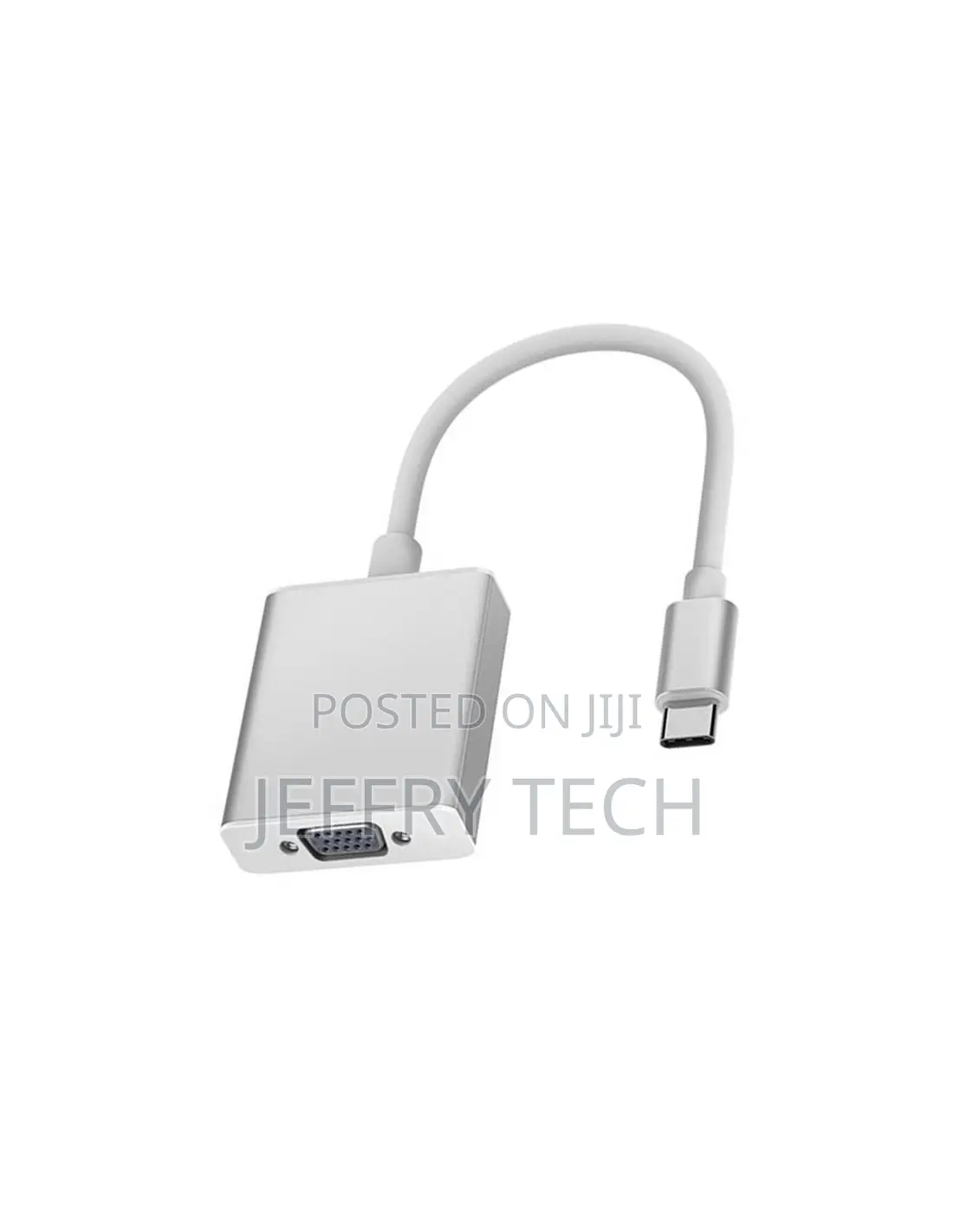 USB 3.1 Type C to VGA Female Adapter Cable for Macbook 12 Inch Chrome
