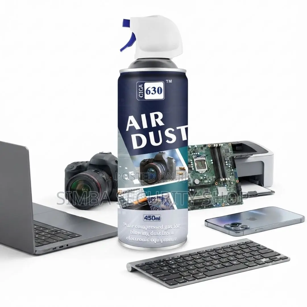 GIGA 630 450ML Compressed Air Duster Spray Electronics Cleaner Agent