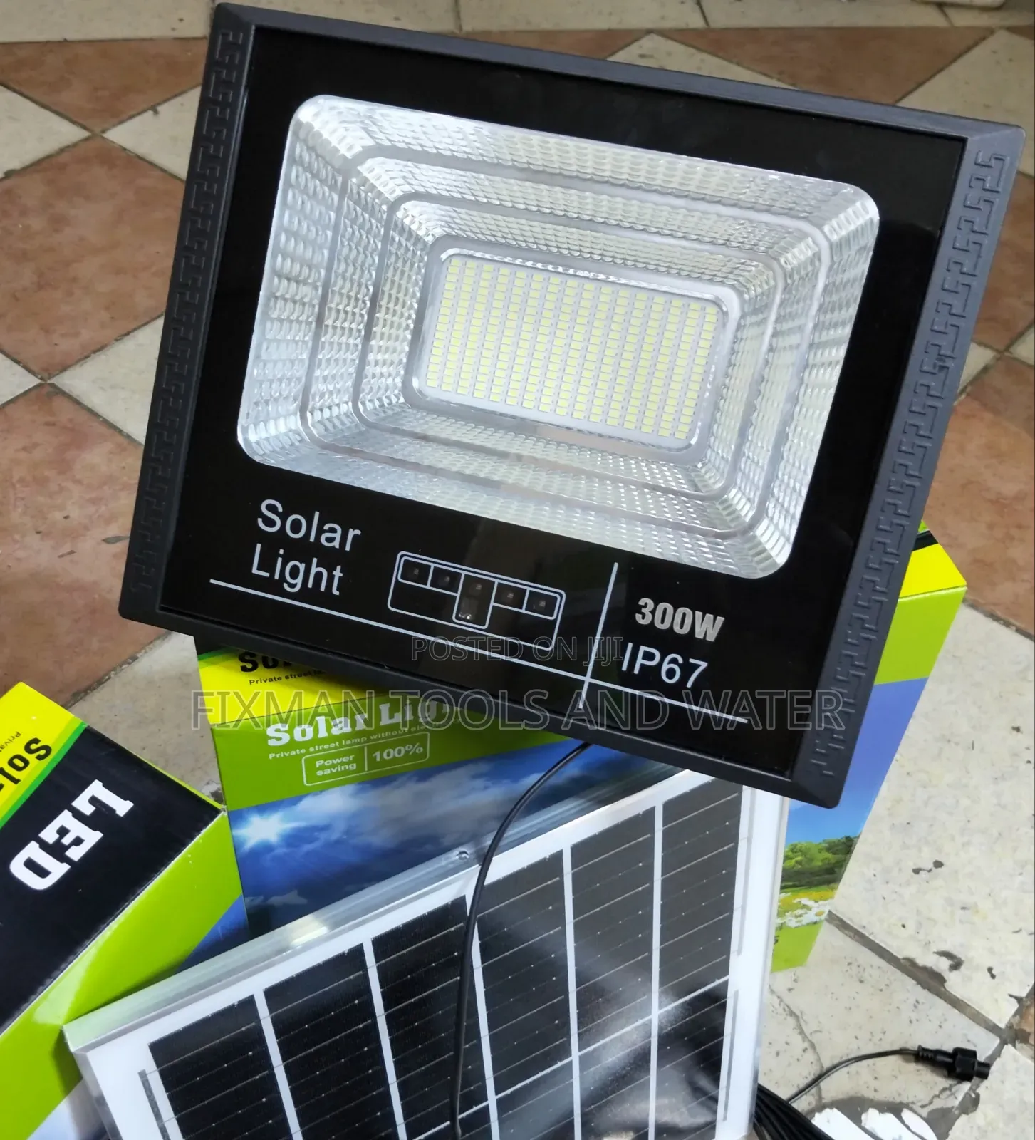 High Lumen 300 Watts Solar Lights LED 300 Watts