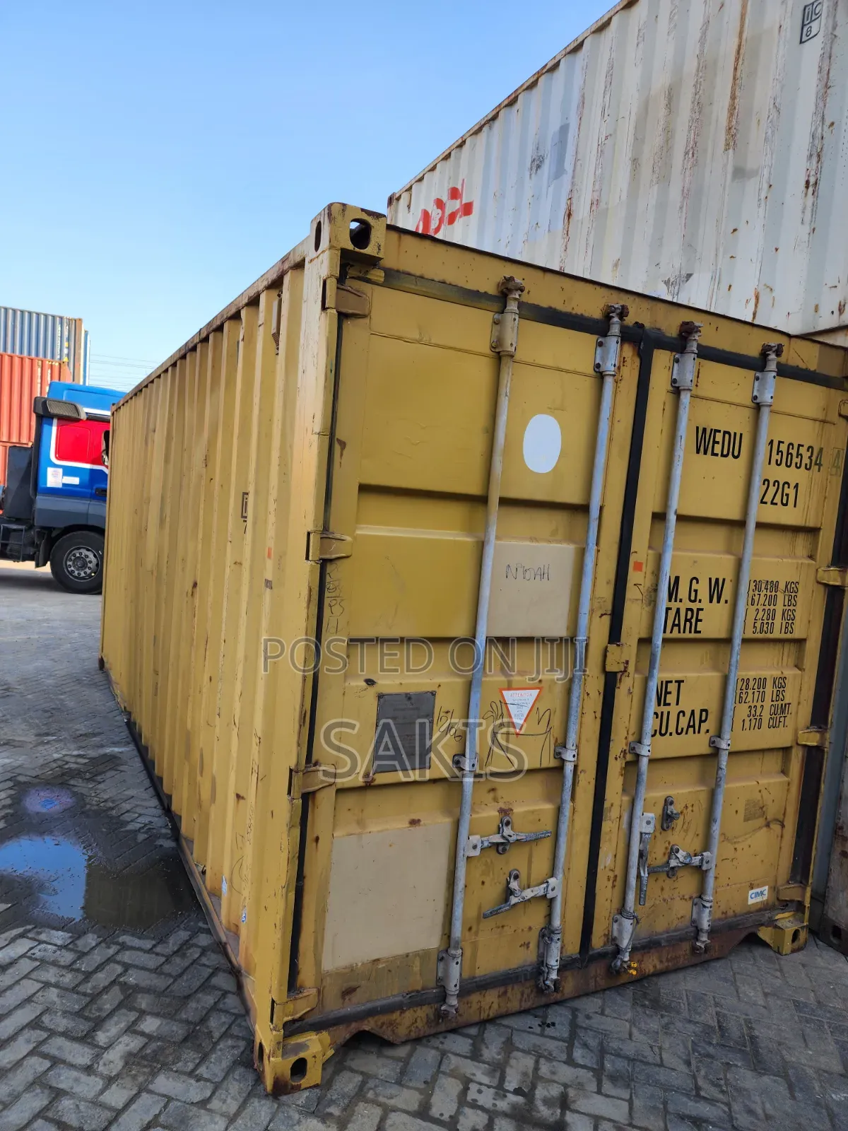 Imara Kama Steel! 20ft Storage/Office Containers