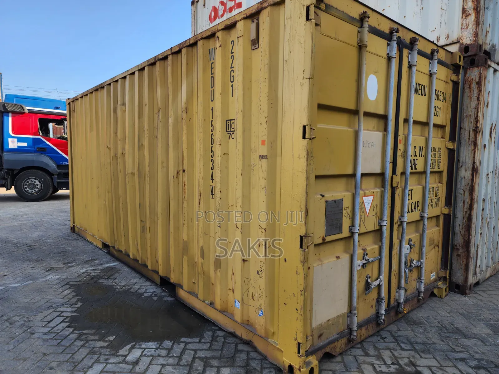 Murwa Sana! 20ft Empty Cargo Containers