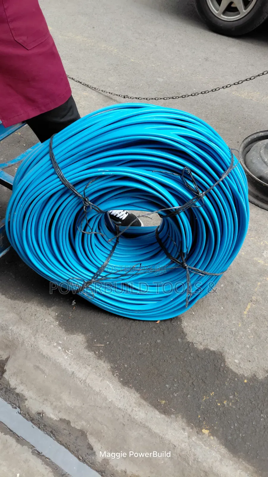 4 Core 2.5mm Blue Submersible Pump Solar Cable