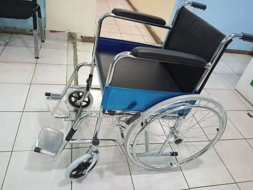 Strong Standard Wheelchair With Cushion and Footrest