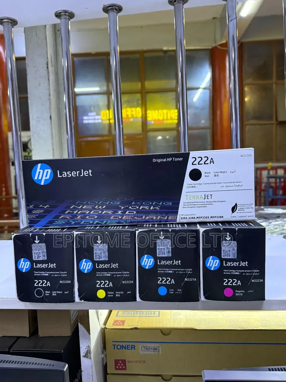 Genuine HP 222A Toners