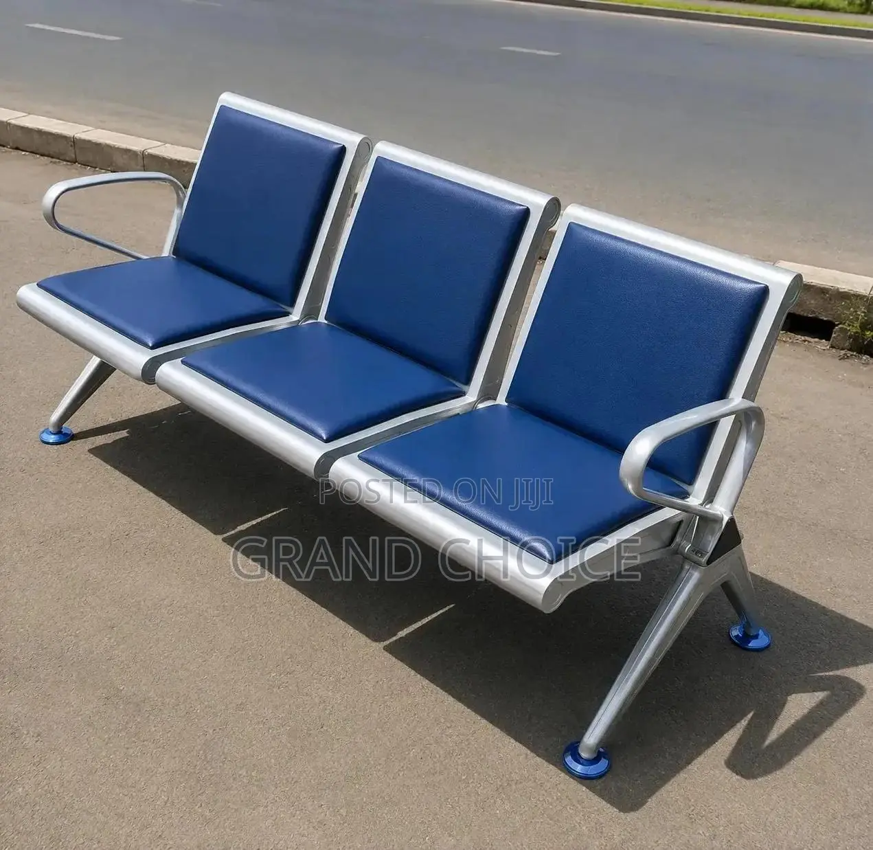 3- Seater Reception Waiting Bench Chair