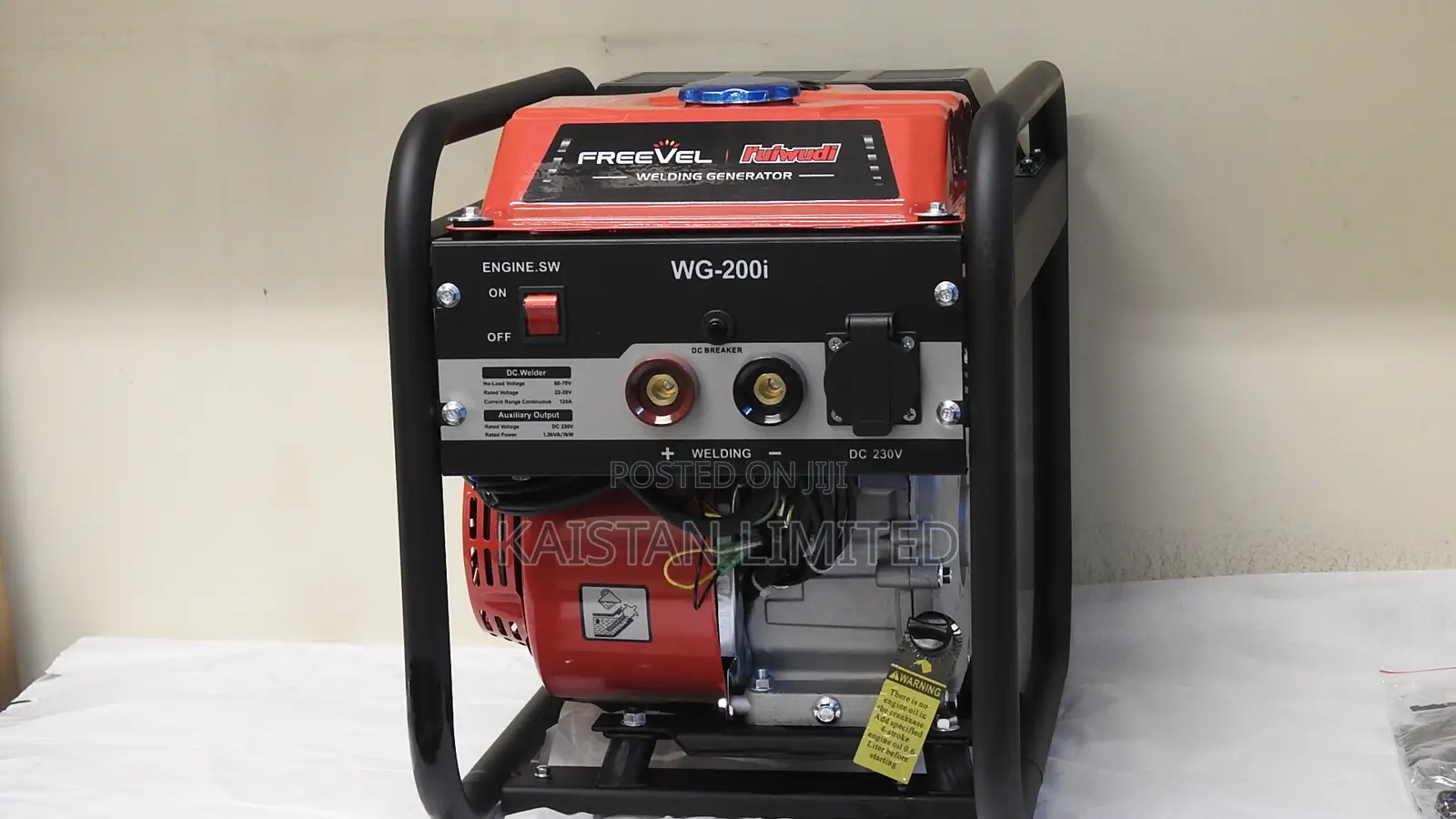 FREEVEL WG200 Multi-Purpose Welding Generator 120 Amps