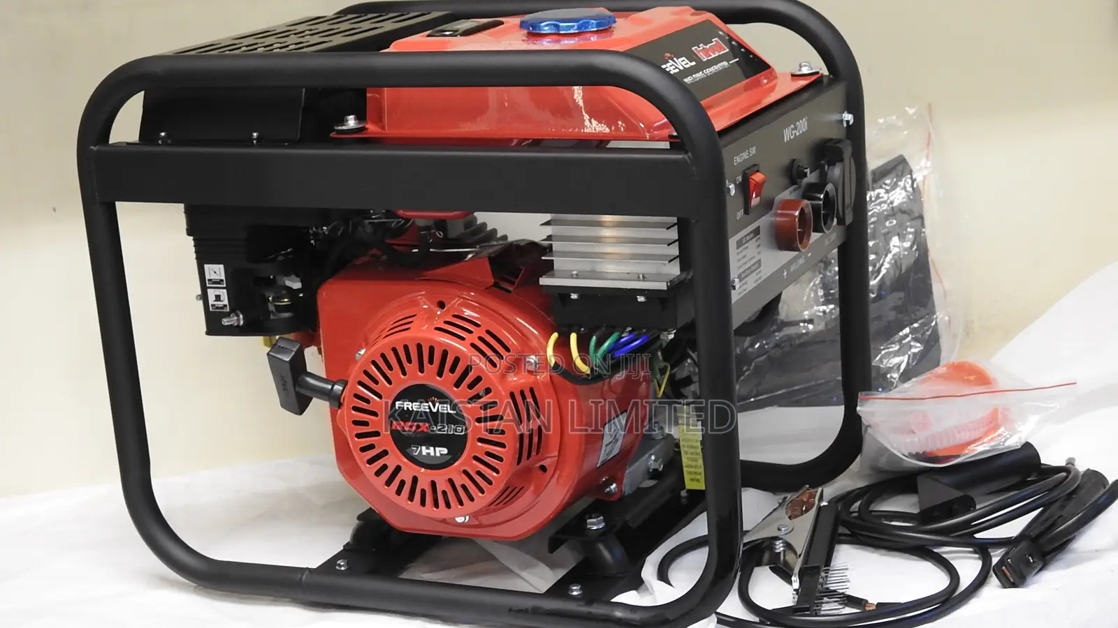 FREEVEL WG200 Petrol Welding Generator 120A Heavy Duty