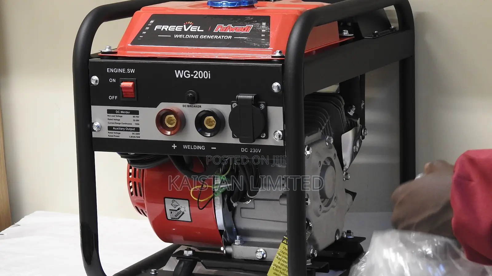 FREEVEL Welding Generator – Reliable 120 Amp Petrol Welding Generator