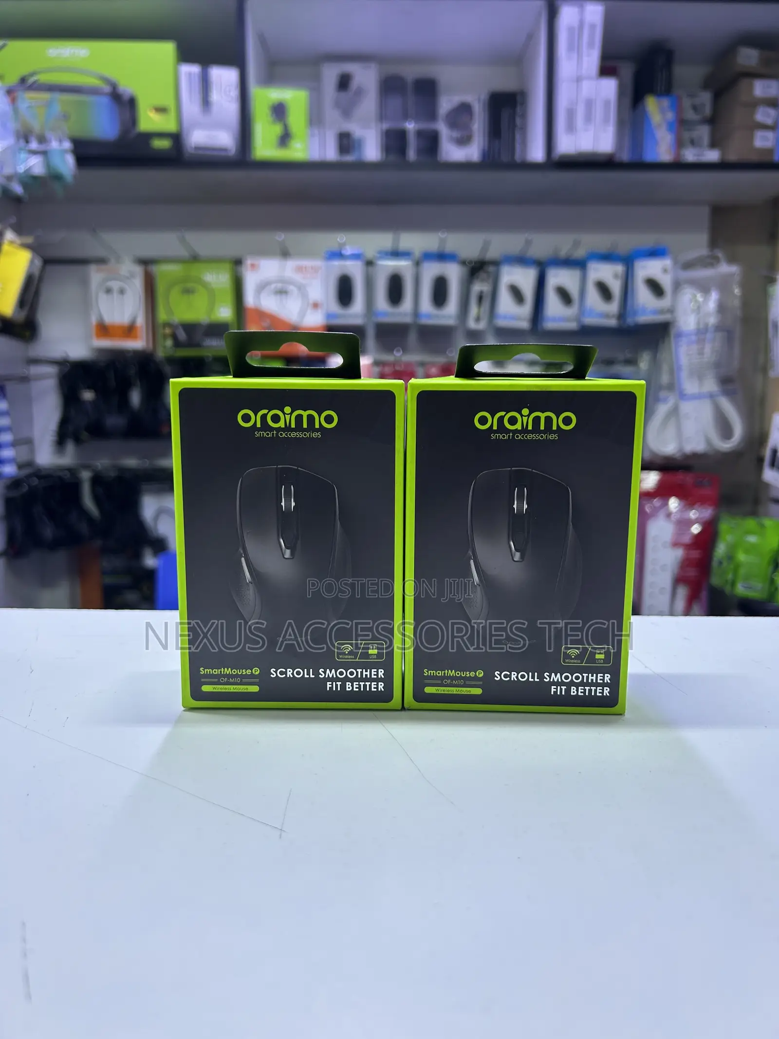Oraimo SmartMouse P (OF-M10) Ergonomic Wireless Mouse - Brand New