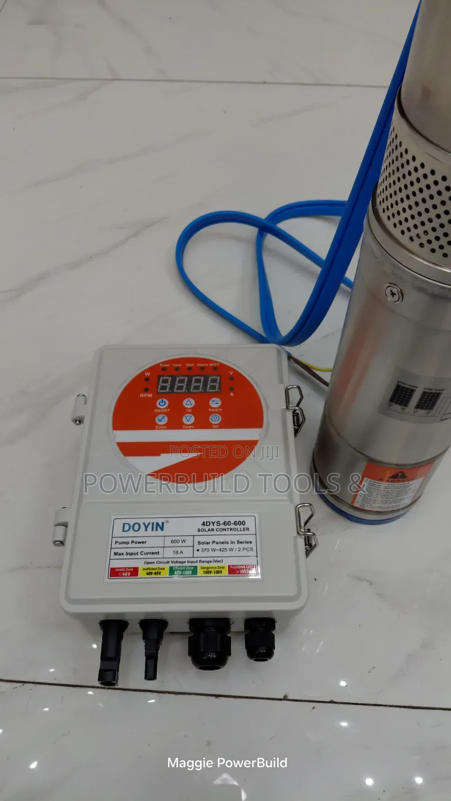 Doyin 4SDS 600w/1hp Hybrid Submersible Pump Brushless 55m Head