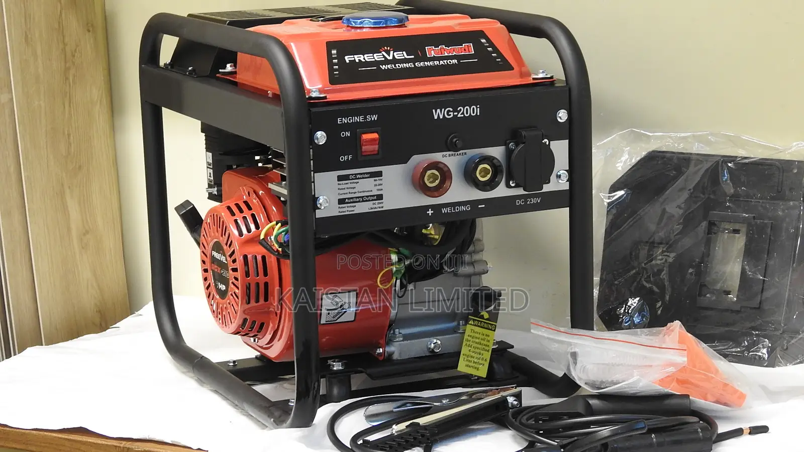 FREEVEL 120amps Welding Generator Petrol Engine