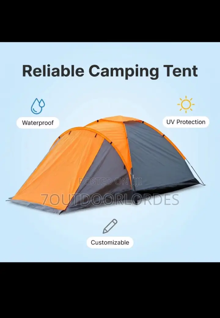 3-4 Person Tunnel Tent