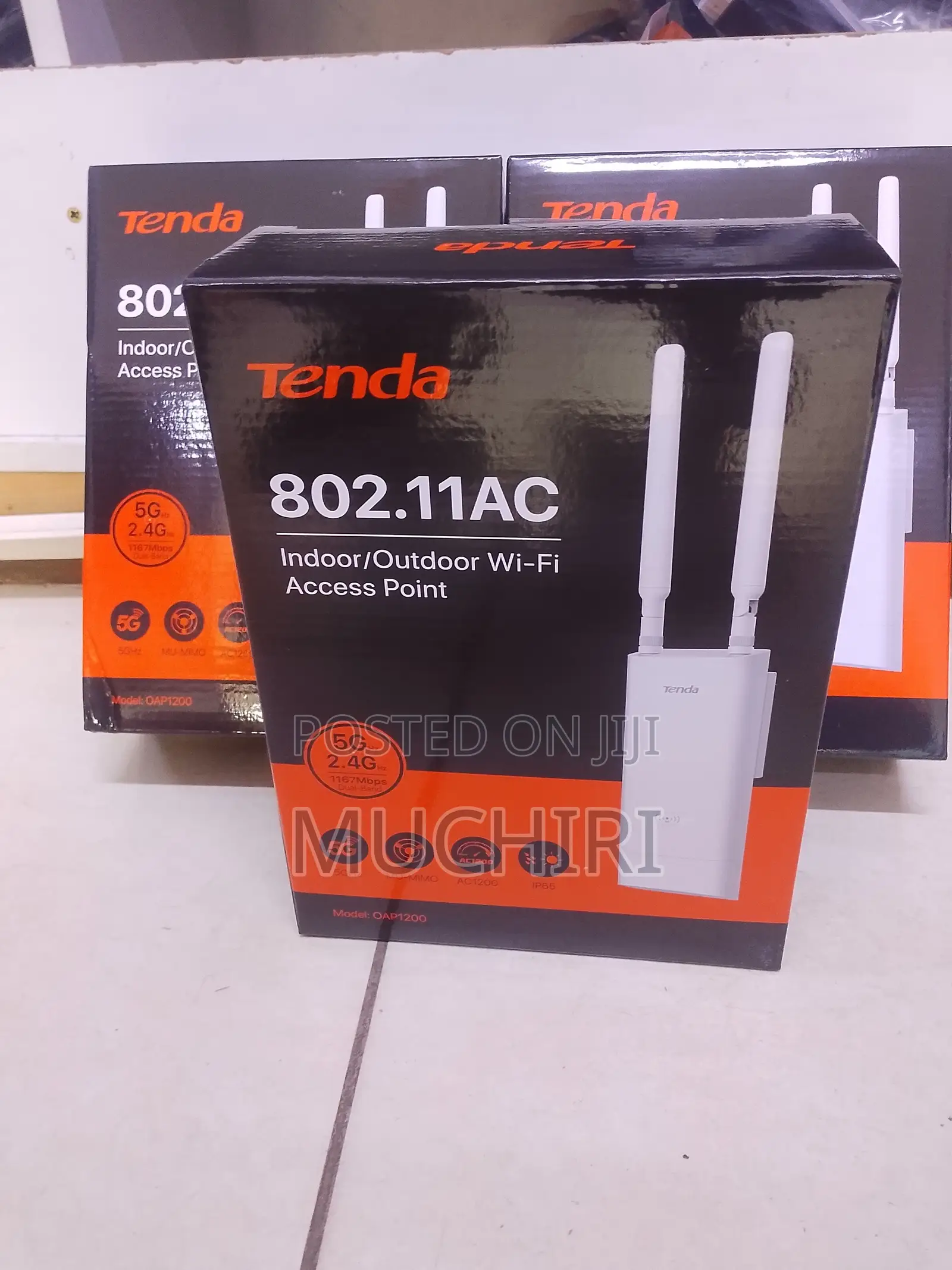 Tenda OAP1200 Long Range Outdoor WiFi Access Point AC1200