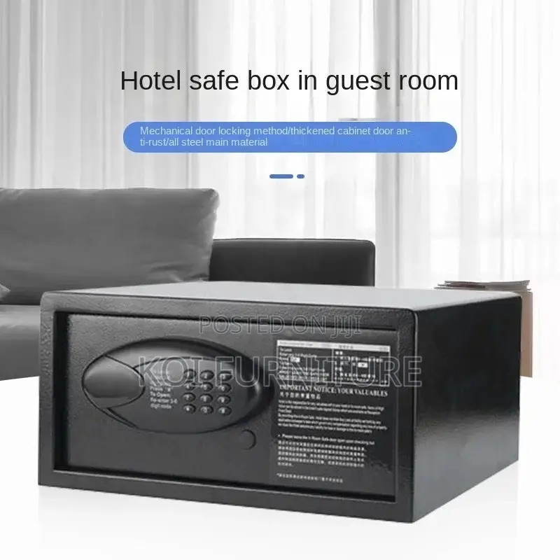 Office Safe; Homes and Offices Black Exceptional Storage Safe