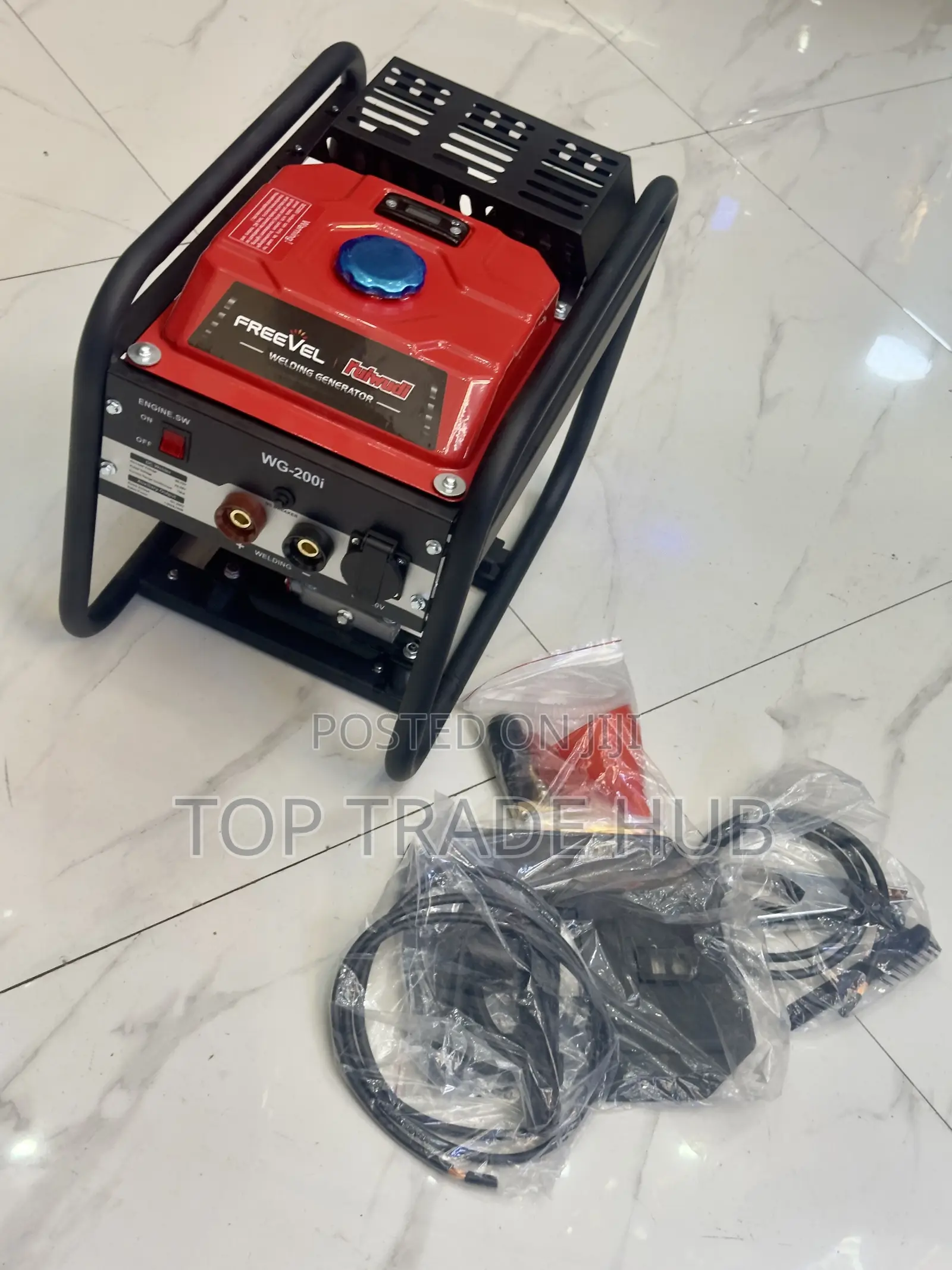 Freevel DC Petrol Welding Generator 1kW/1.3kVA 130A Welding Current