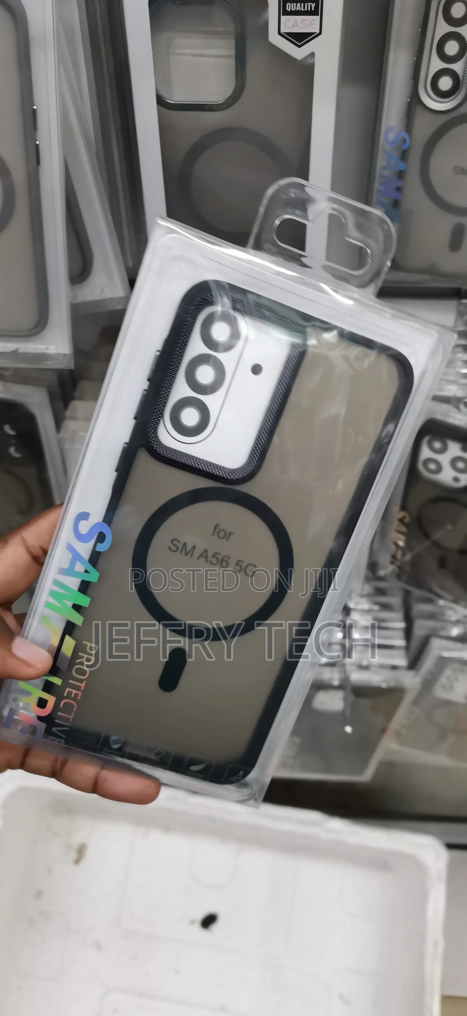 SG A56 5G Vertical Triple-Camera Cutout Case