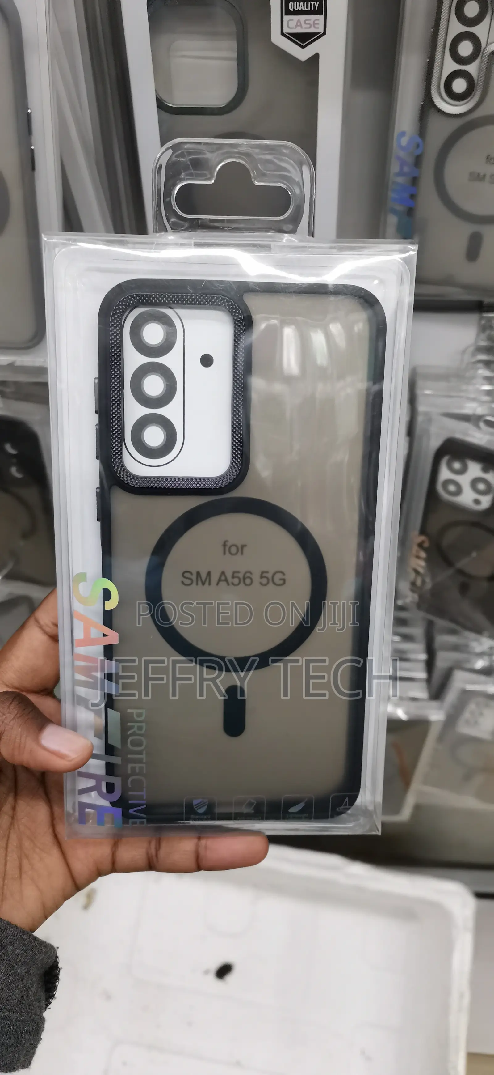 SG A56 5G Vertical Triple-Camera Cutout Case
