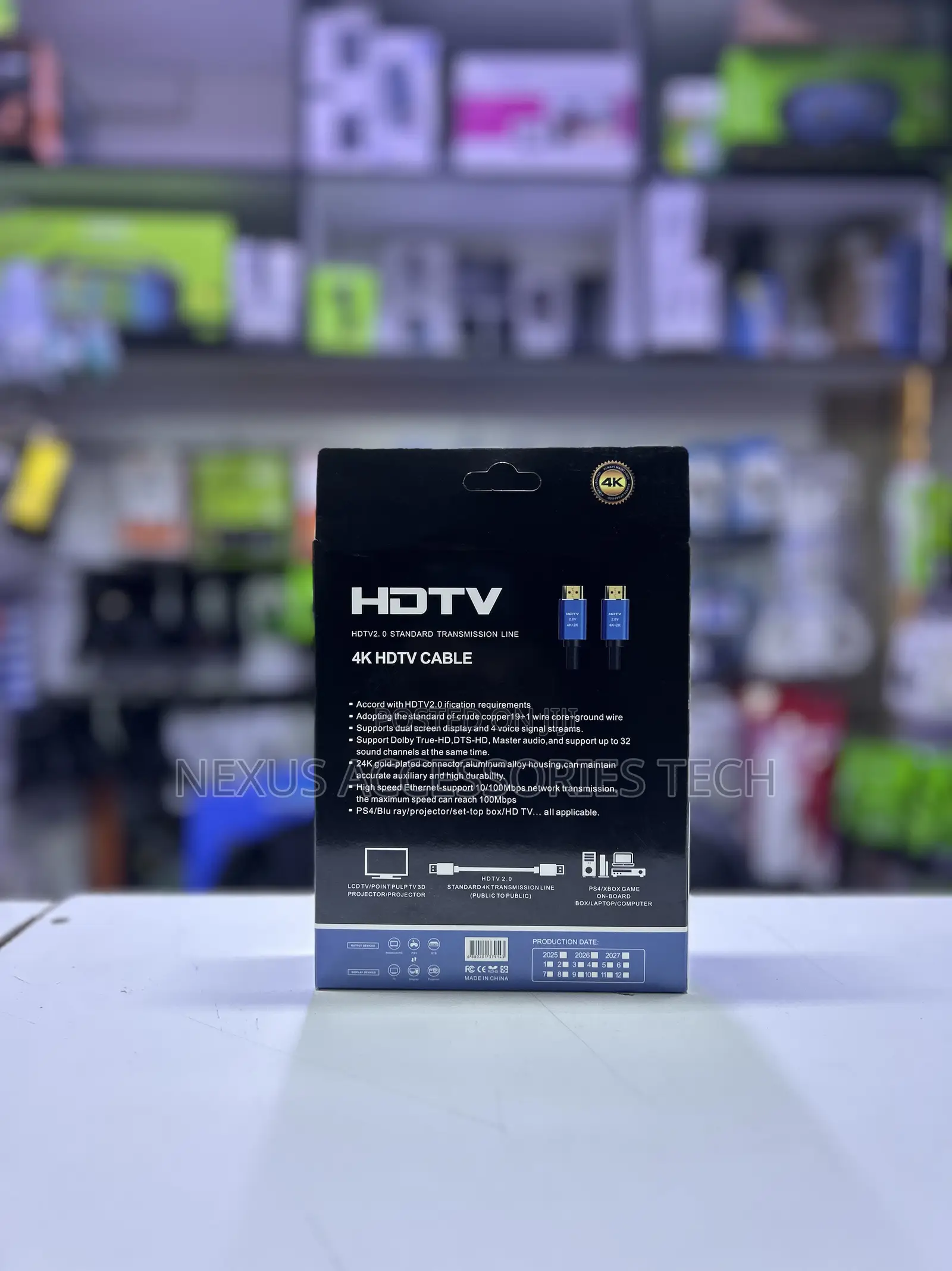 Premium HDTV HDMI Cable 2.0V – 3M High Speed