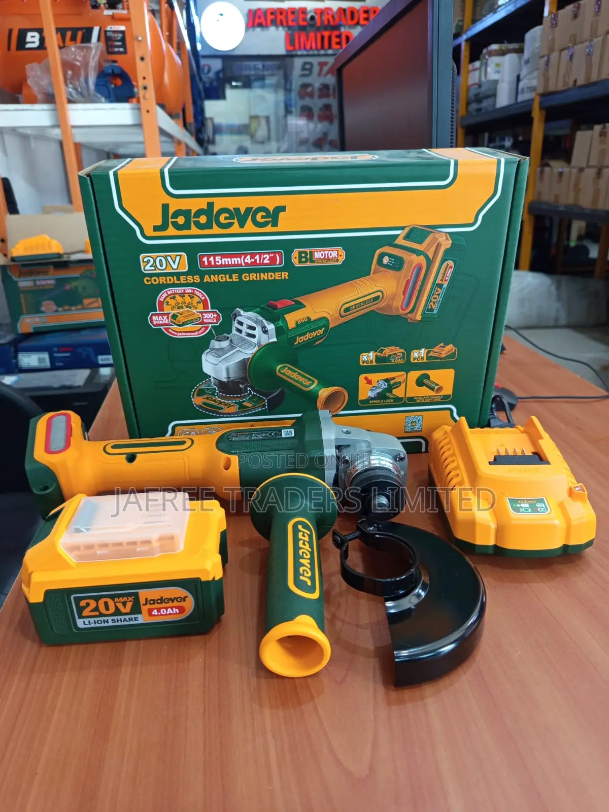 Cordless Angle Grinder