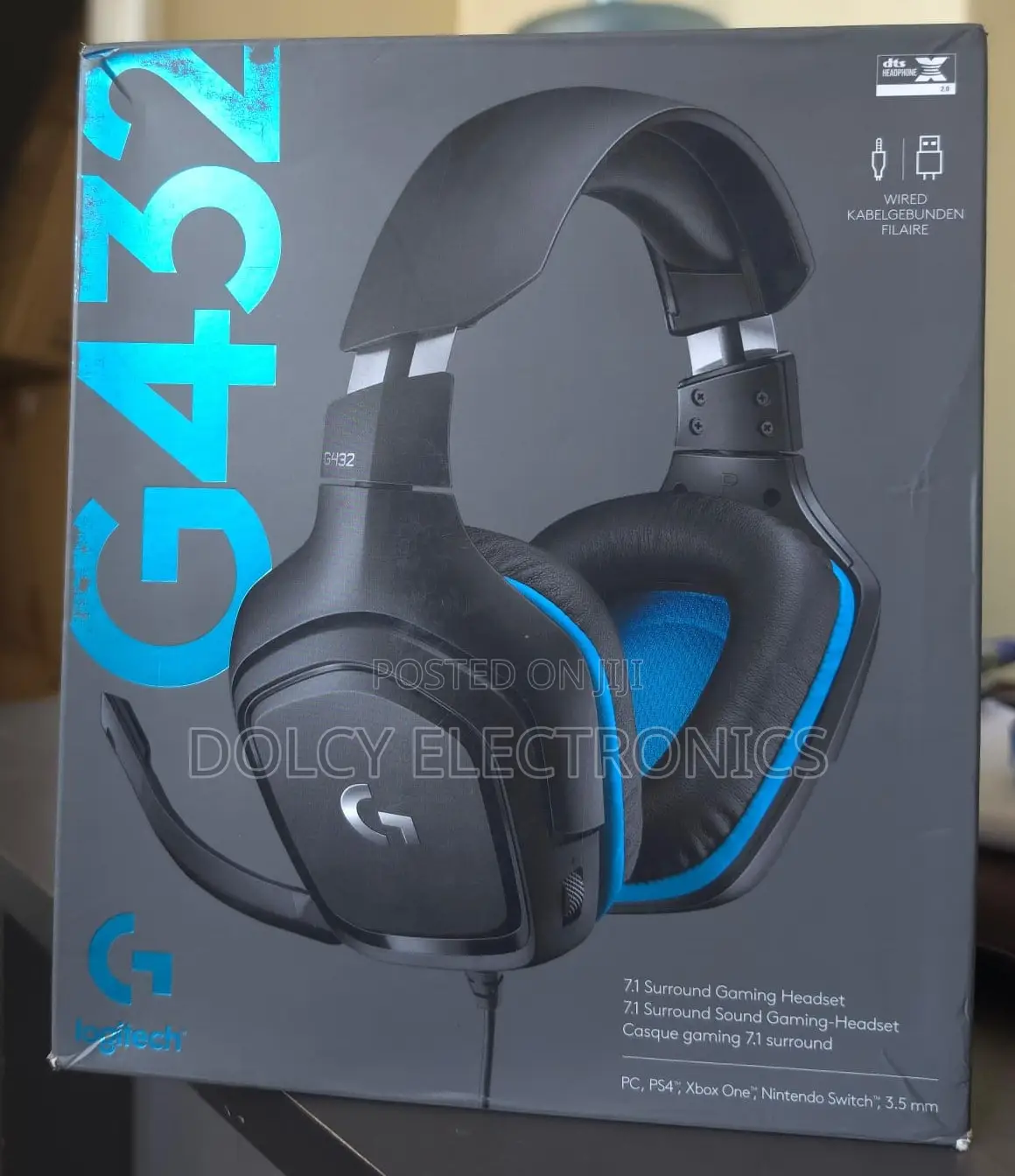 Logitech G432
