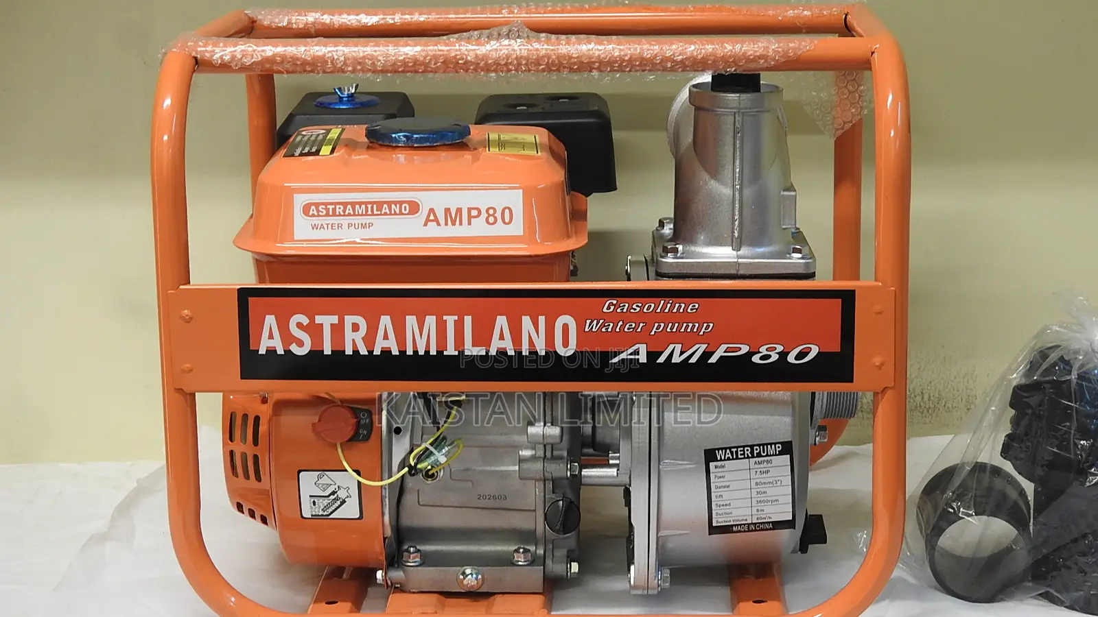 Astramilano AMP80 3" High Pressure Water Pump