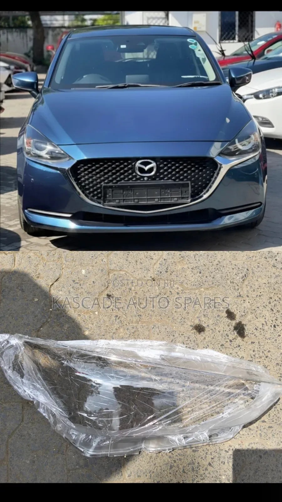Mazda 2/Demio 2020+ New Model Headlight Lens Cover