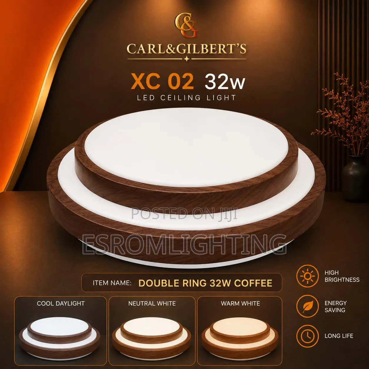 32W LED Ceiling Light